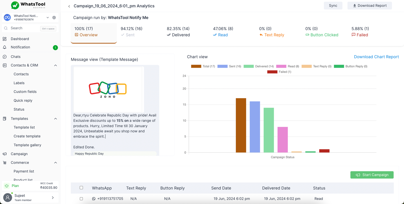 Team Inbox Feature - WhatsApp Business API