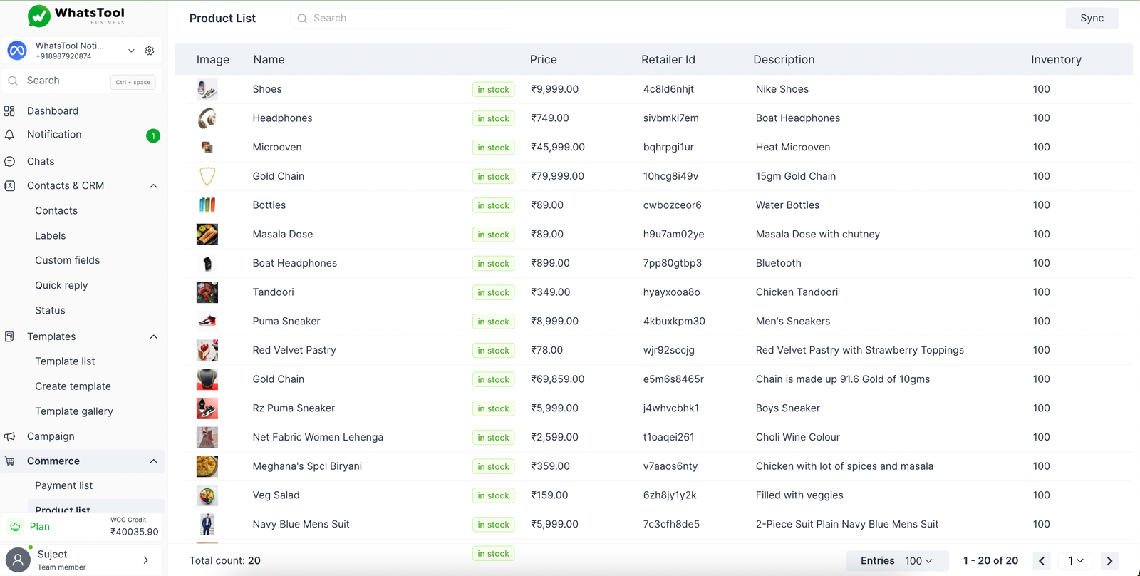 Team Inbox Feature - WhatsApp Business API
